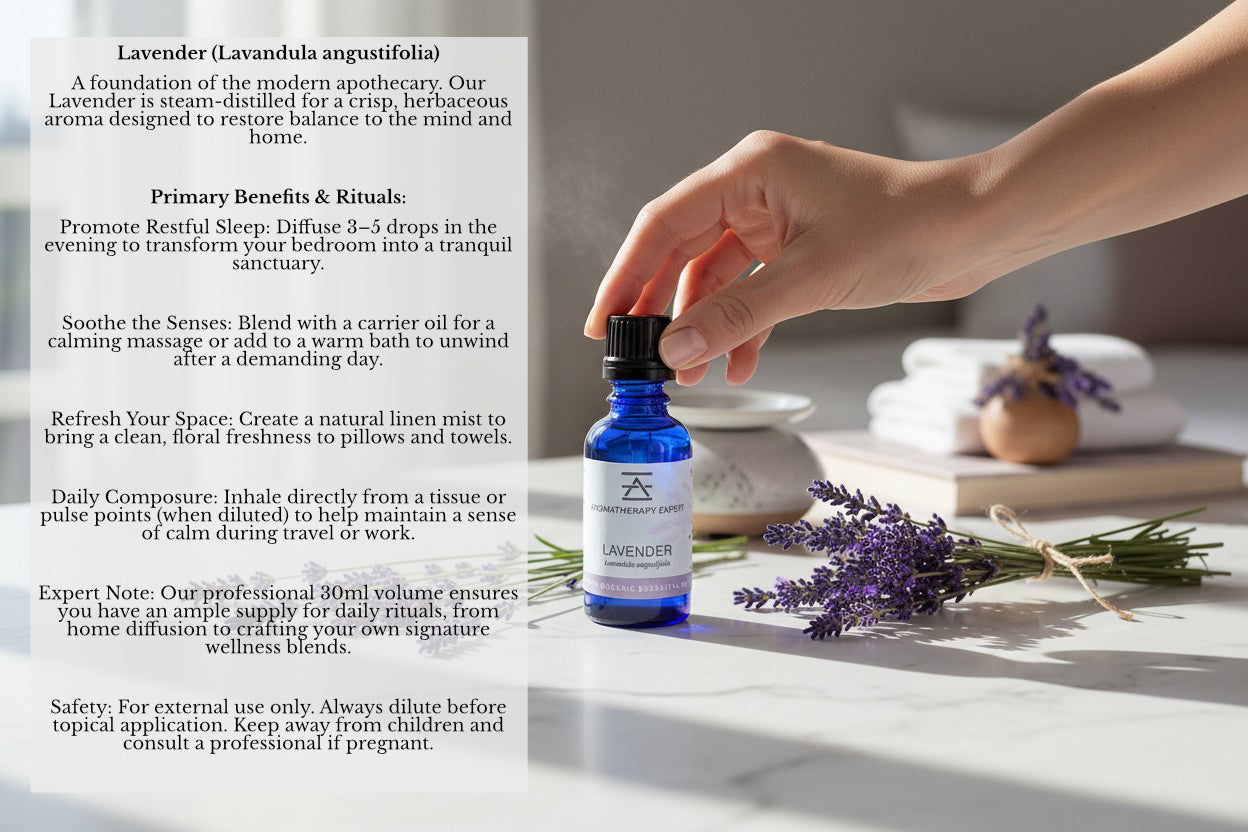 Lavender Essential Oil Organic 30 ml